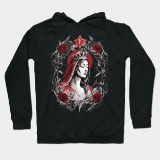 Mary On A Cross Hoodie